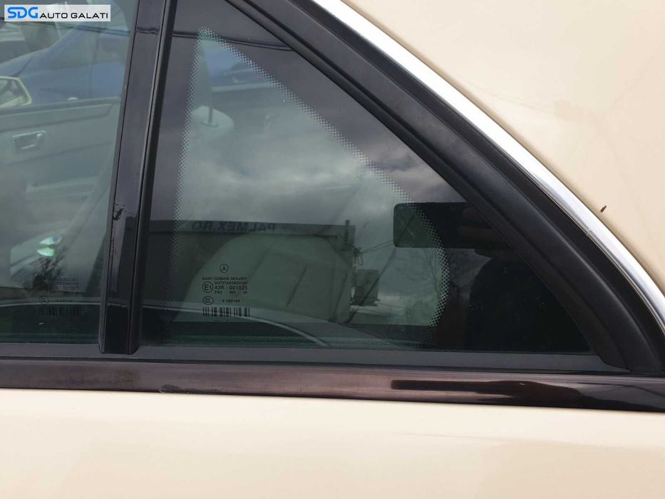Geam Sticla Fix de pe Usa Portiera Stanga Spate Mercedes Clasa E Class W212 2009 - 2012 [C3302]