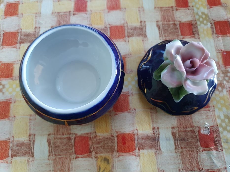 Porțelan cobalt - Bomboniera