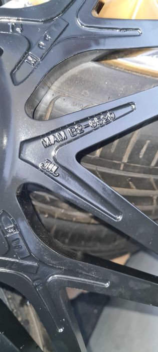 BMW -MAM B2 stile 666 in Matte Black-20" Нови джанти с гуми