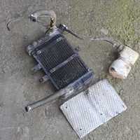 Set întreg-Radiator-Furtune-Vas-Protectie-Atv 150cc 200cc 250cc 350cc