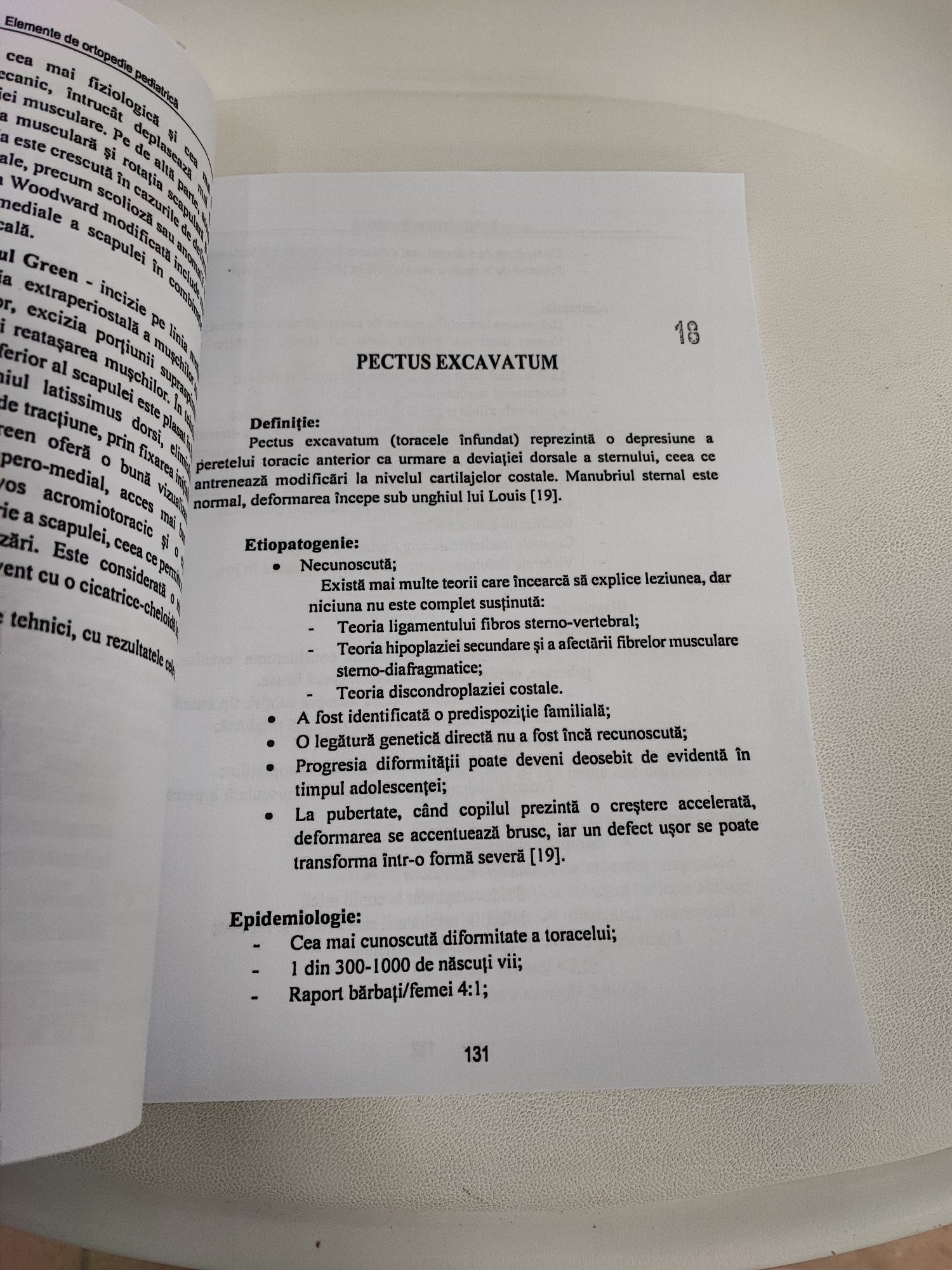 Elemente de ortopedie pediatrica