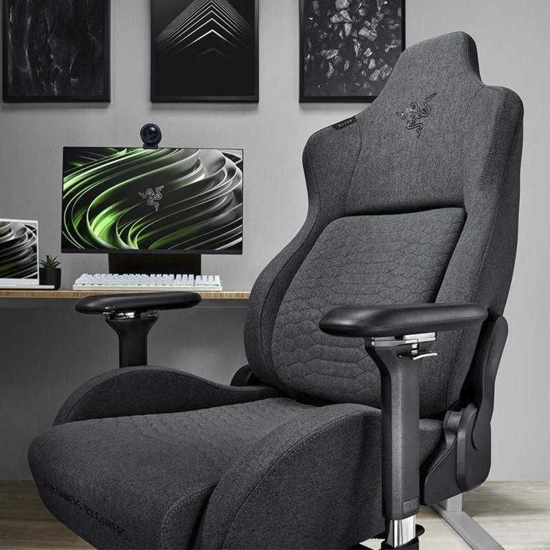 Игровое геймерское кресло Razer Iskur Fabric XL Dark/Gray