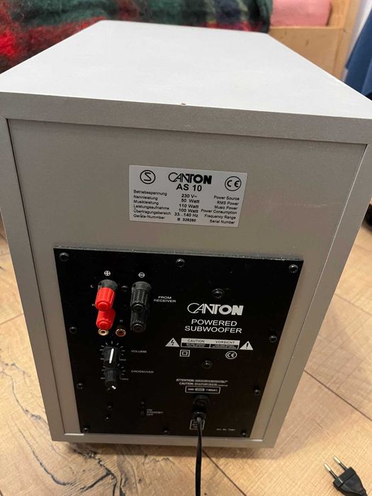 Vand subwoofer activ Canton AS10