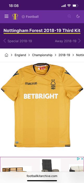 Tricou Nottingham Forest and Leicester originale