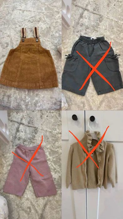 Дрехи за момиченце 86см.- ZARA, MANGO, Mayoral и др.