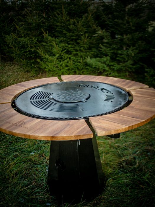 Grătar plită rotundă 900 mm