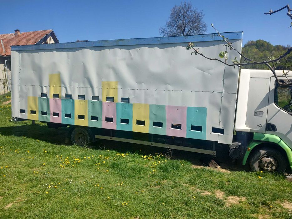 Vând camion apicol DAF,7.5 tone,omologat