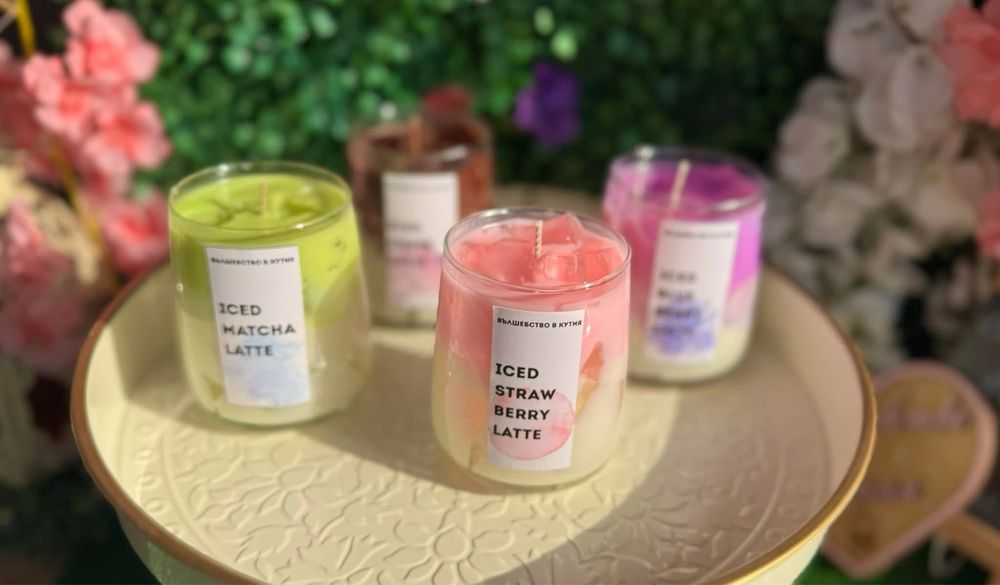 Свещ Iced Latte