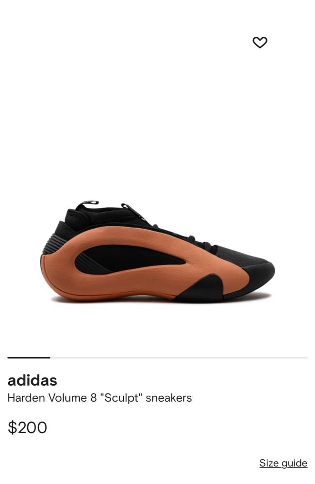 Маратонки ADIDAS Harden Vollume 8 .Номер 42