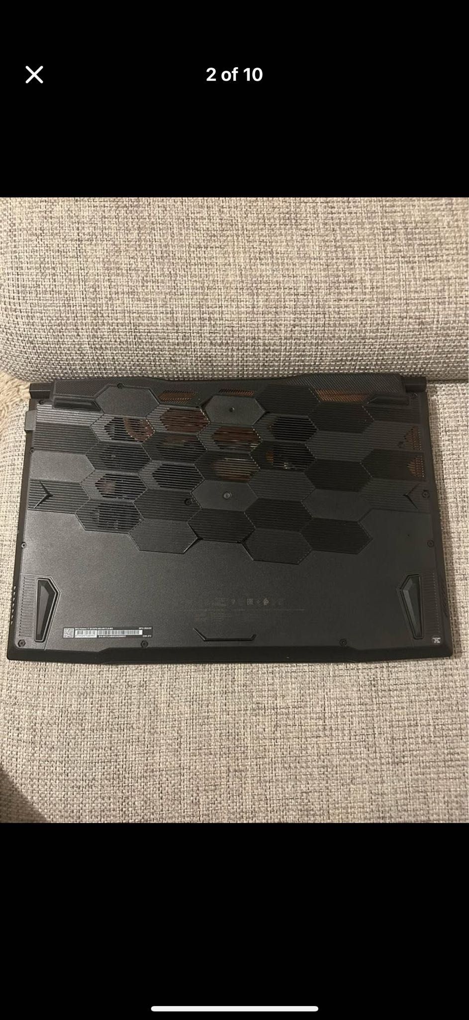 Schimb  Leptop Msi Katana cu Motocorss 125/250cc