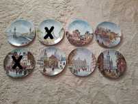 Farfurii decorative Limoges editie limitata pictate manual