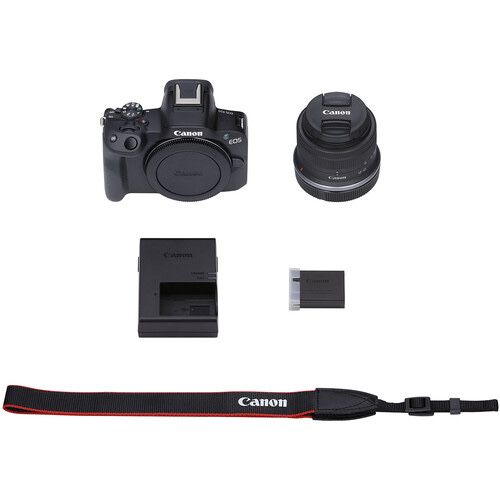 Фотоаппарат Canon EOS R50 Kit 18-45mm +объектив 55-210mm