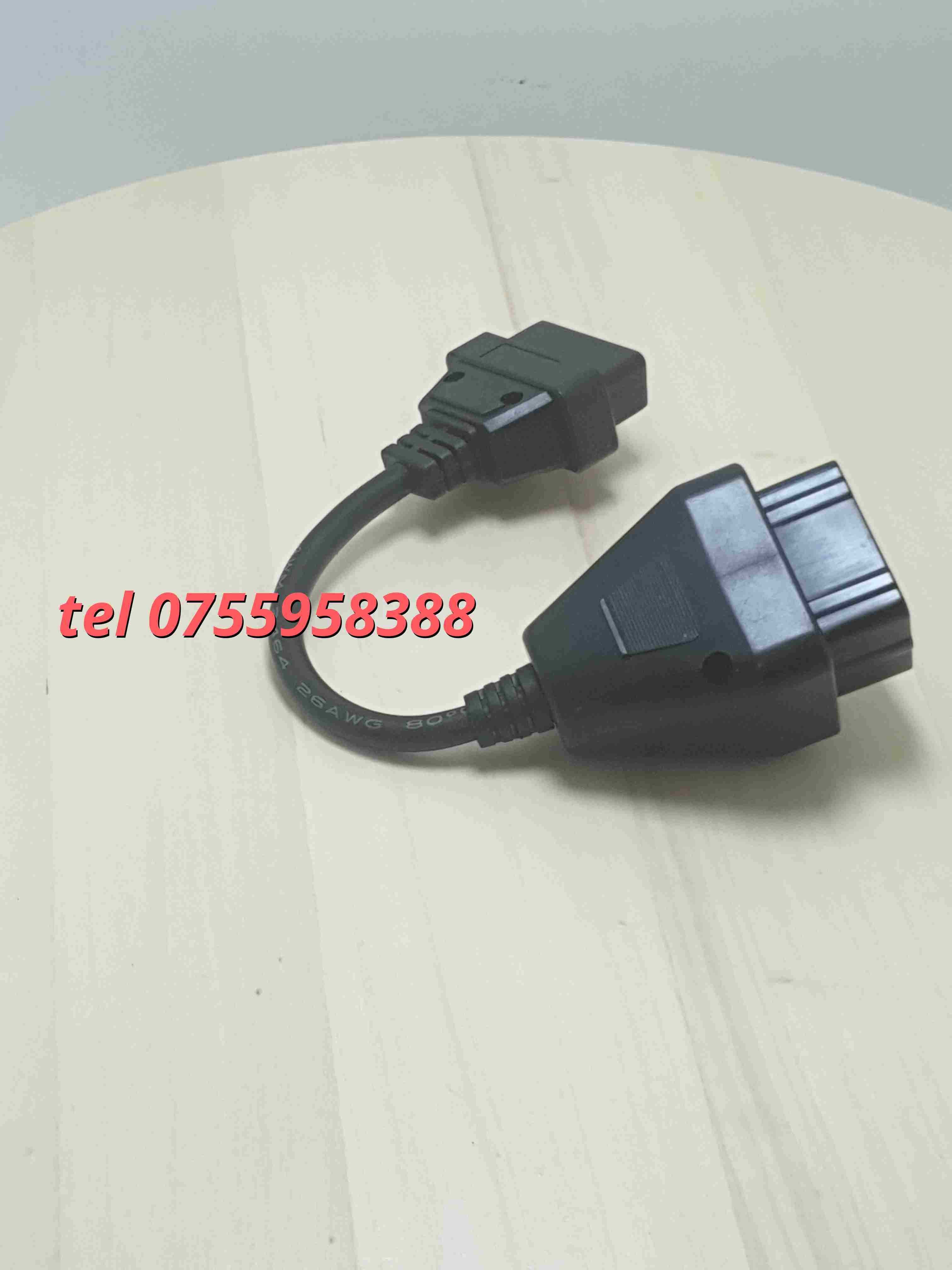 Cablu Adaptor Tir Renault Diagnoza Camion 16 Pini Obd2 Delphi