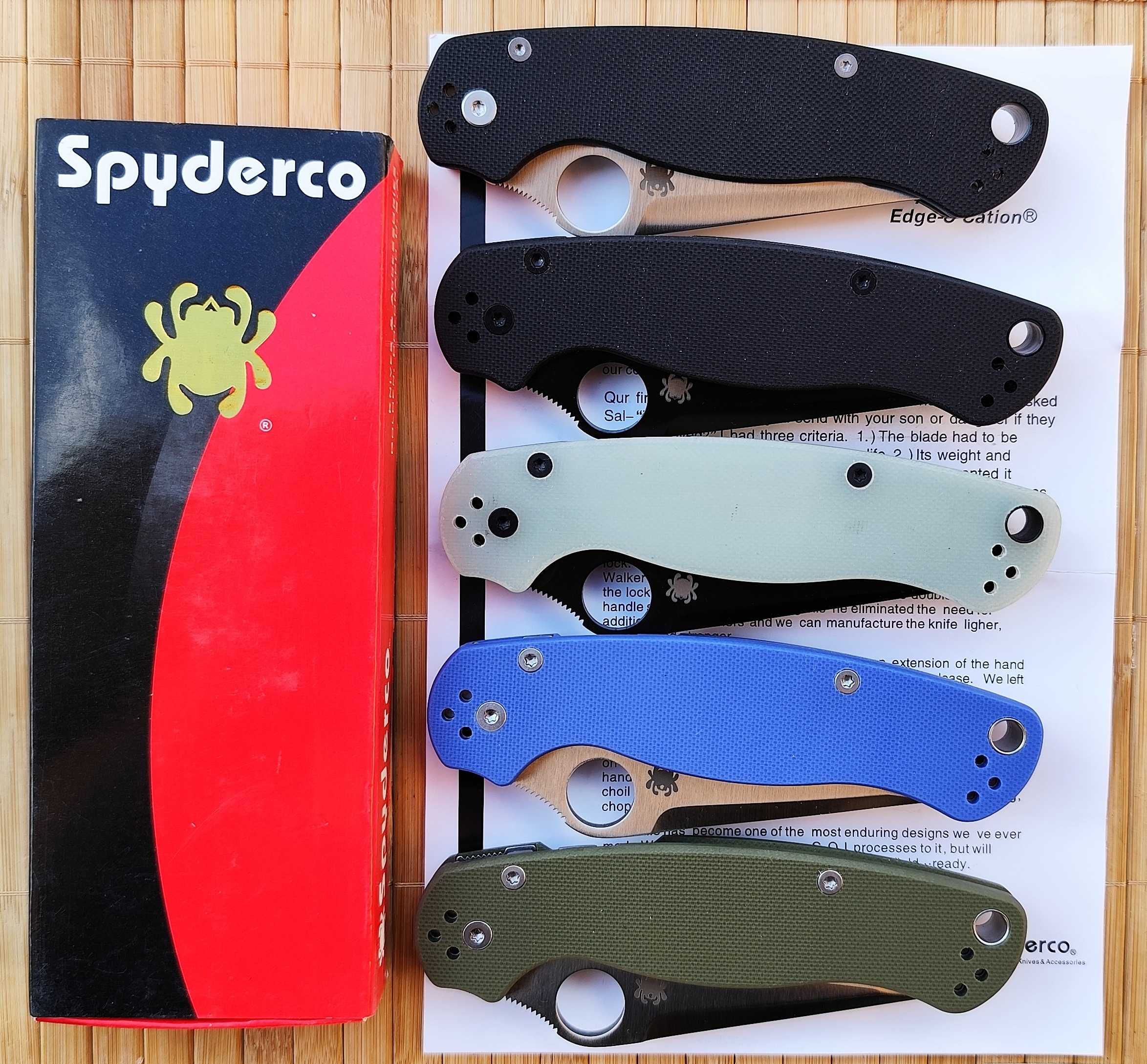 Spyderco Paramilitary 2 Exclusive Tanto