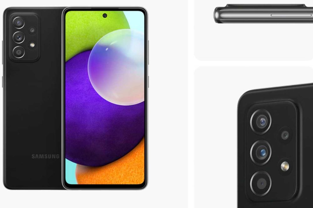 Telefon mobil Samsung Galaxy A52, Dual SIM, 256GB, 8GB RAM, 4G, Black