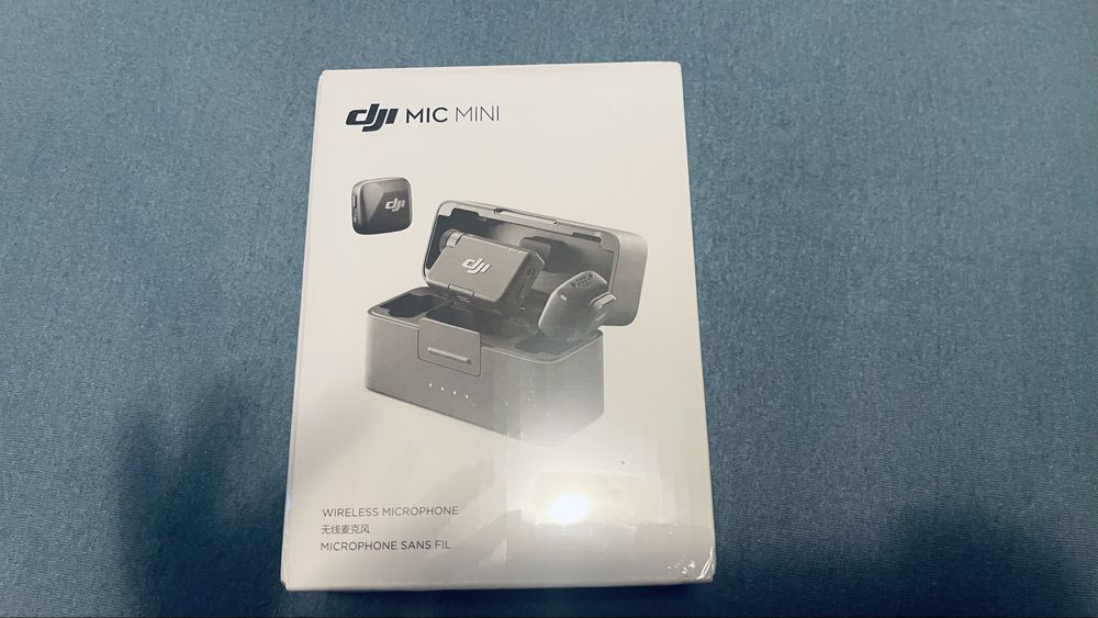 vand dji mic mini (2 microfoane, 1 reciever, charging case)