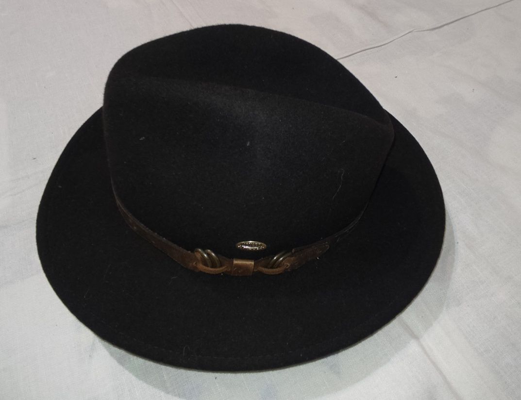 Pălărie Mayser Mathis Trekking fedora wool mărime 55 vânător padurar