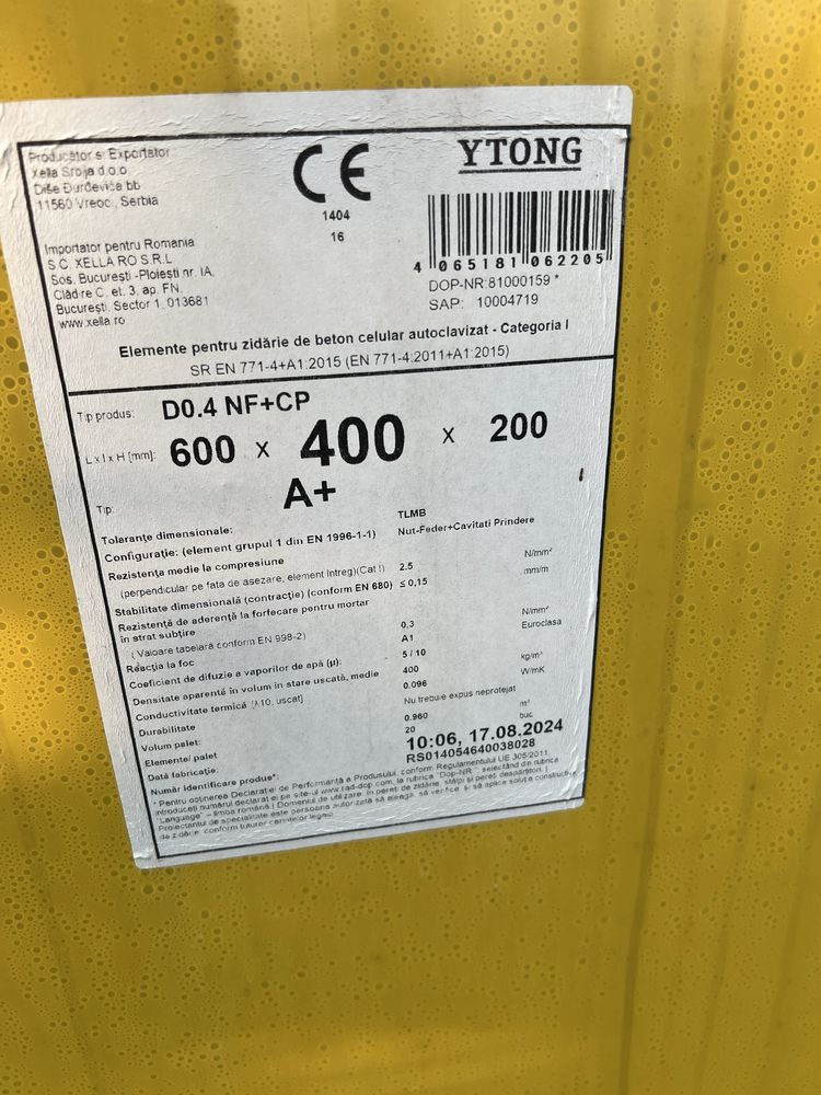 Bca ytong 600x400x200