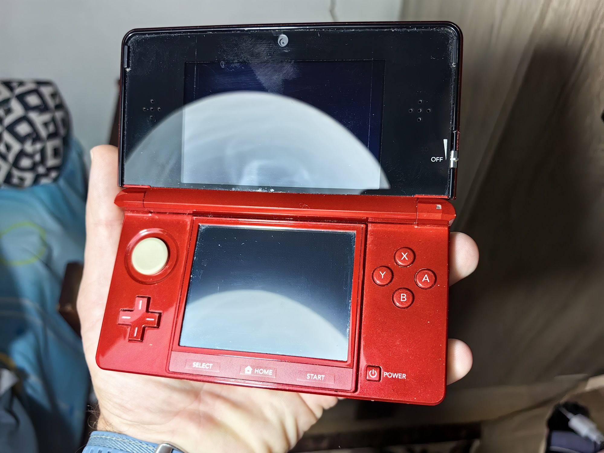 Nintendo 3d red edition + опцията за игри