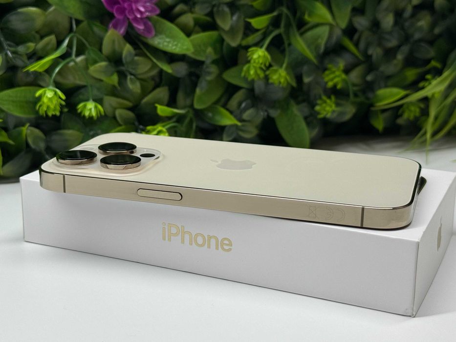 ! Като НОВ ! iPhone 14 Pro 256GB Gold Гаранция