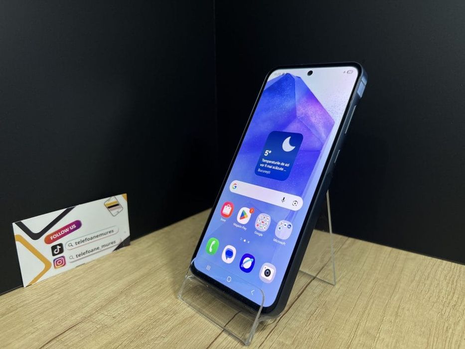 Samsung Galaxy A55 128Gb Awesome Navy Second-Hand Ca nou 3 ani garanți