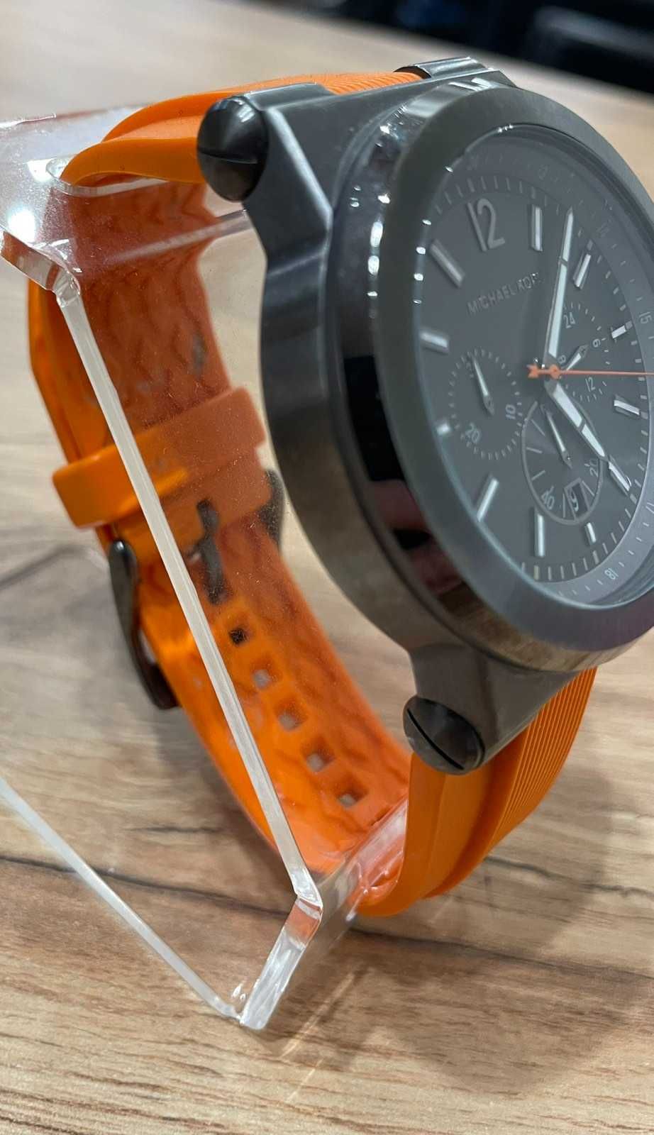 Мъжки часовник Michael Kors MK8296 Dylan Orange Chronograph