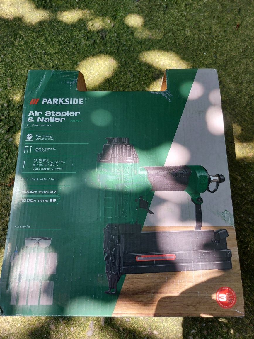 Capsator pneumatic parkside