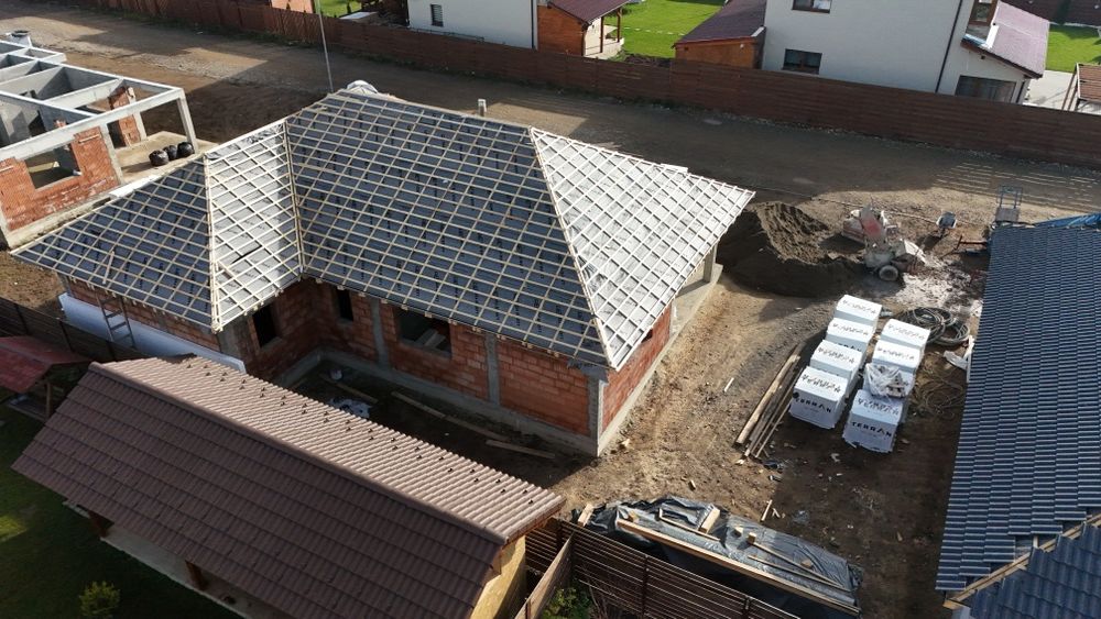 Casa parter la cheie 120mp util, teren 500mp, curte amenajata si pavaj