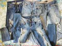 Продаются рваные джинсы бу по 800т