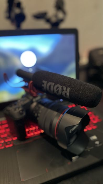 Микрофон Rode VideoMic Rycote черный
