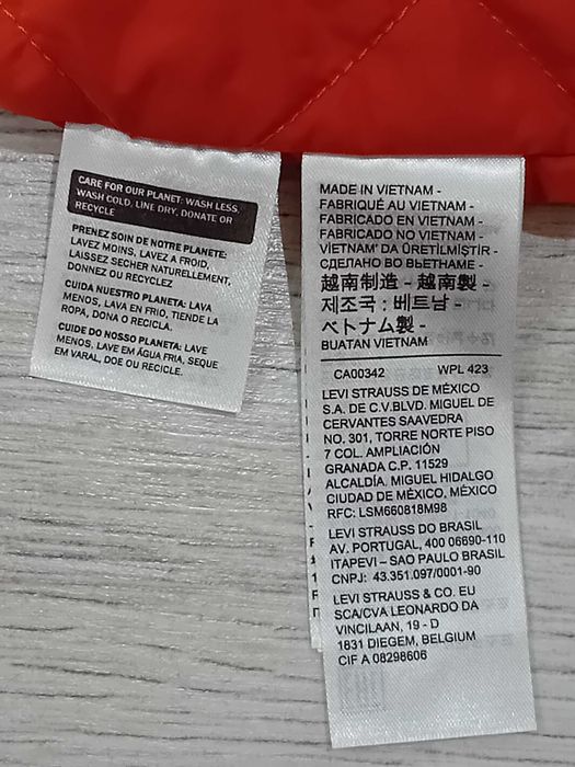 Geacă LEVI STRAUSS & CO,  Levi’s Performance, M - Geacă Lee Since 1889