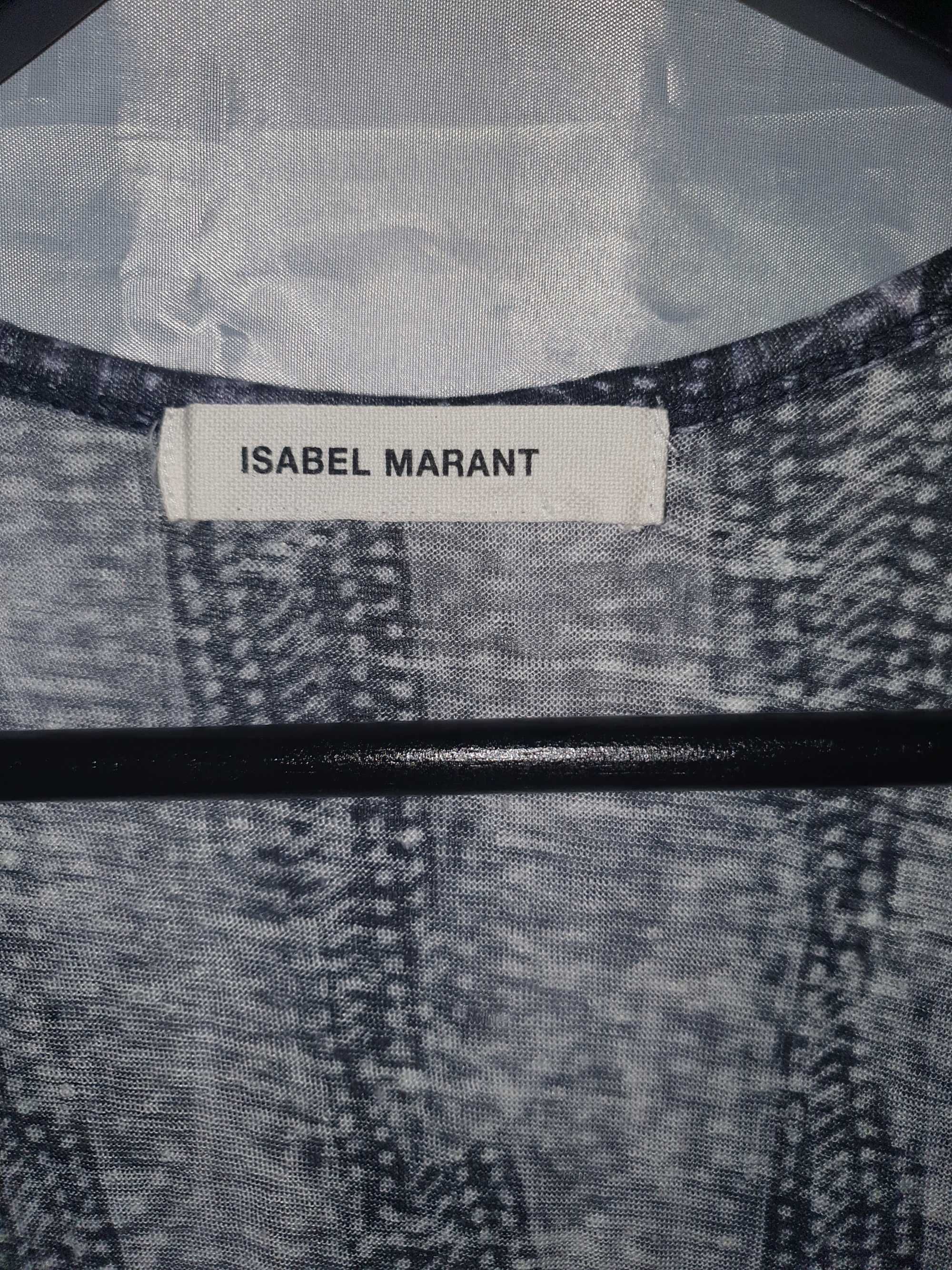 Isabel Marant ленен топ, М размер
