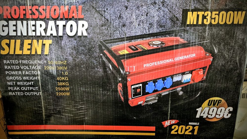 Трифазен генератор, нов.