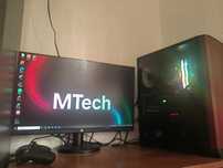 Силна геймърска машина с RTX 570 и 40GB RAM – готова за игра и работа