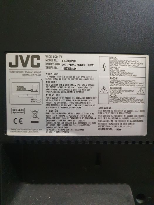 Televizor lcd jvc