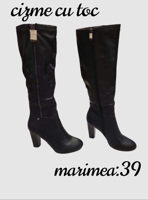 Cizme cu toc ,65 lei