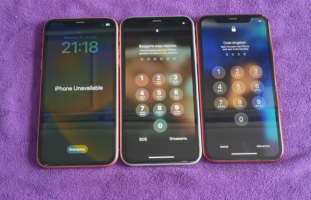 iPhone XR за части 3бр.