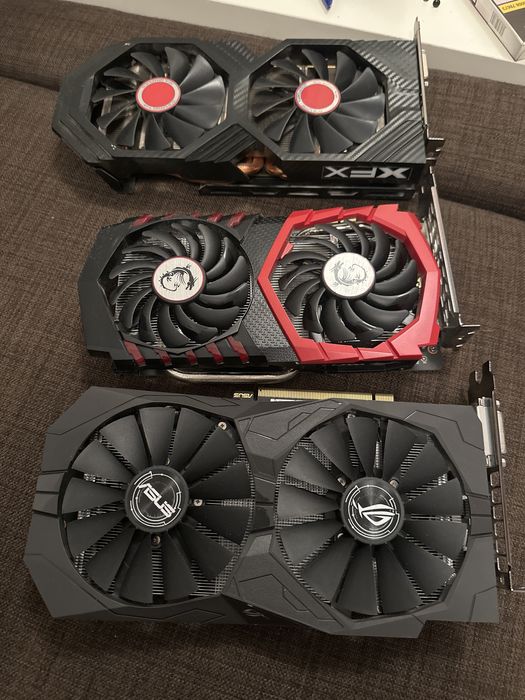 Radeon Rx580/1050ti asus strix