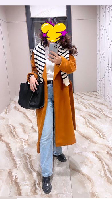 Пальто Sara Fashion 100% шерсть