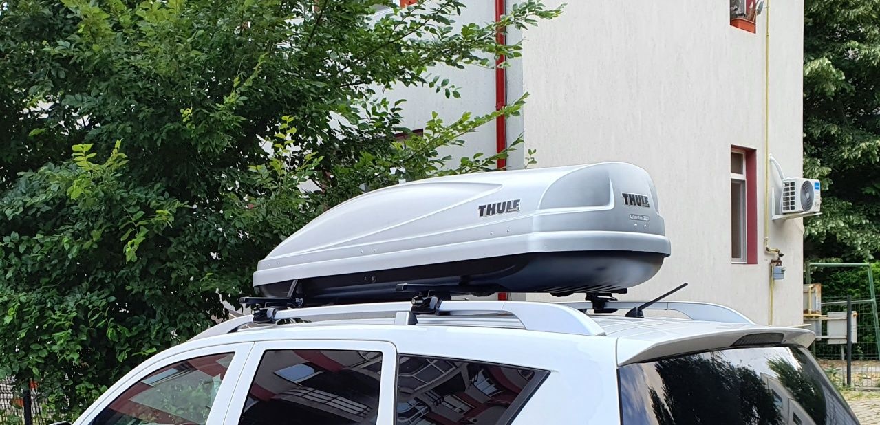 Închiriez portbagaj Thule si bare transversale suport Thule
