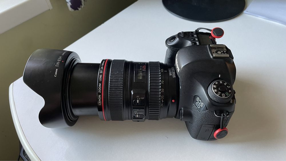 Aparat foto Canon 6D Mark I cu obiectiv 24-105 /f4