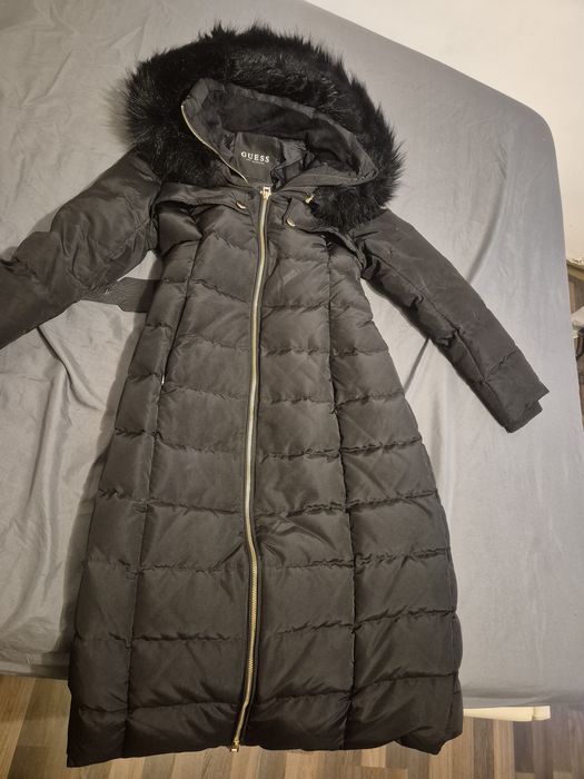 geaca lunga xs Guess originala purtata