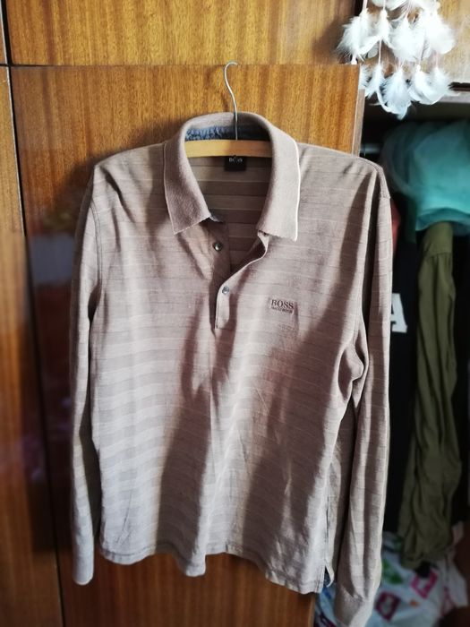 Блуза с дълъг ръкав на Hugo Boss
