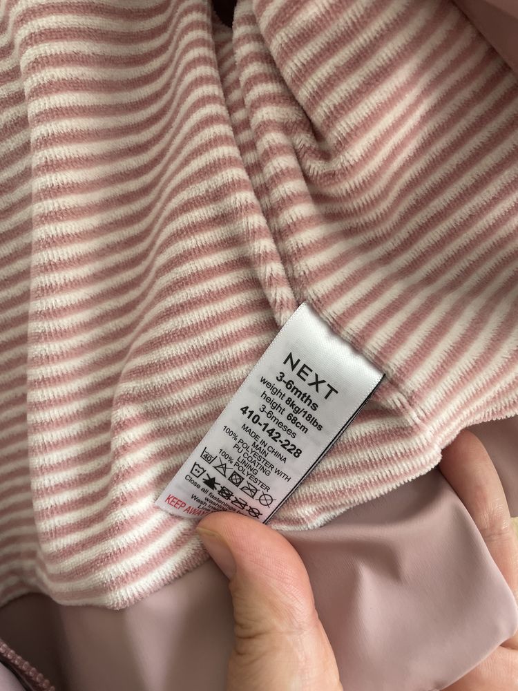 Next Palton scurt - pink 68