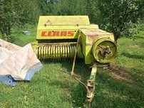 Presa claas și camion apicol
