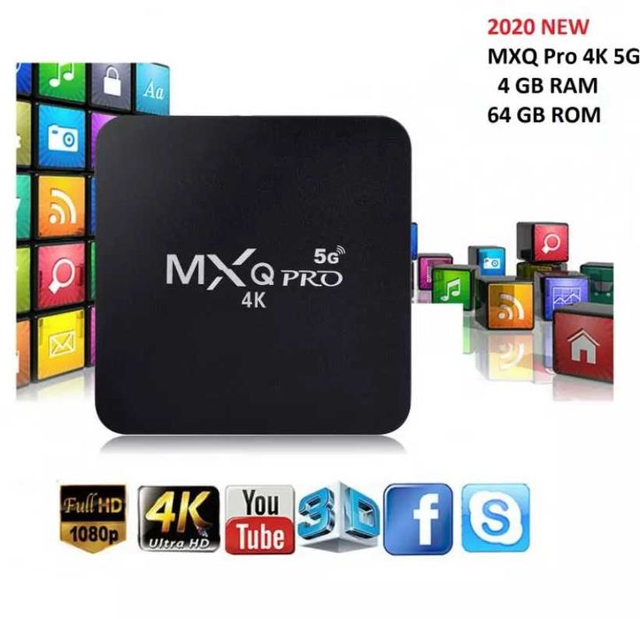 НАМАЛЕНИЕ TV BOX MXQ PRO тв бокс Android 11 5G smart 4k