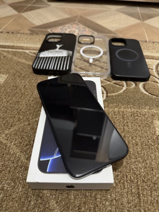 iPhone 16 Pro Max Black Titanium 256 Gb 100%