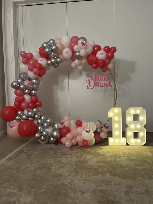 Arcada baloane + aranjamente