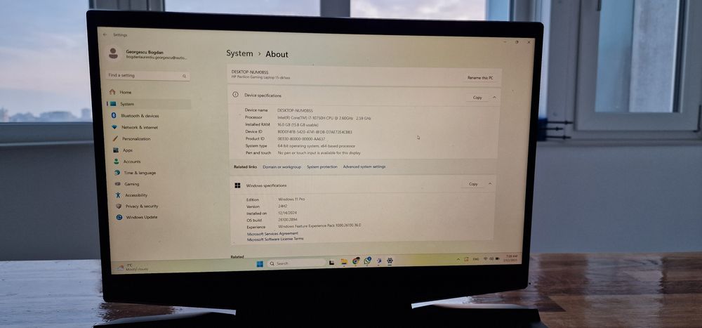 Vand Laptop HP Pavilion 16.1"