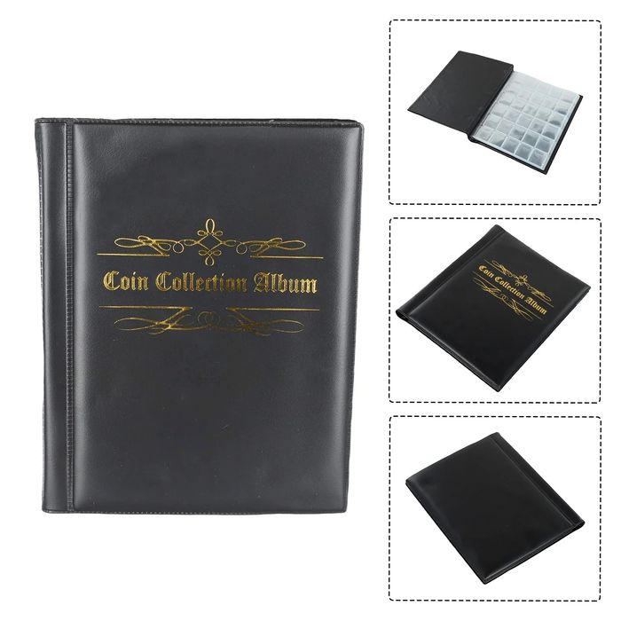 Голям албум за 480 монети , класьор за монети колекция монета калъф